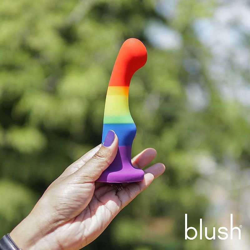 Dildo com Ventosa - 15,2x3,8 - Pride P1 - Blush