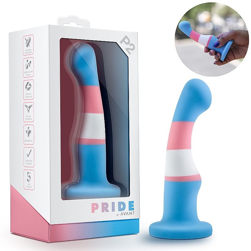 Dildo com Ventosa - 15,2x3,8 - Pride P2 - Blush