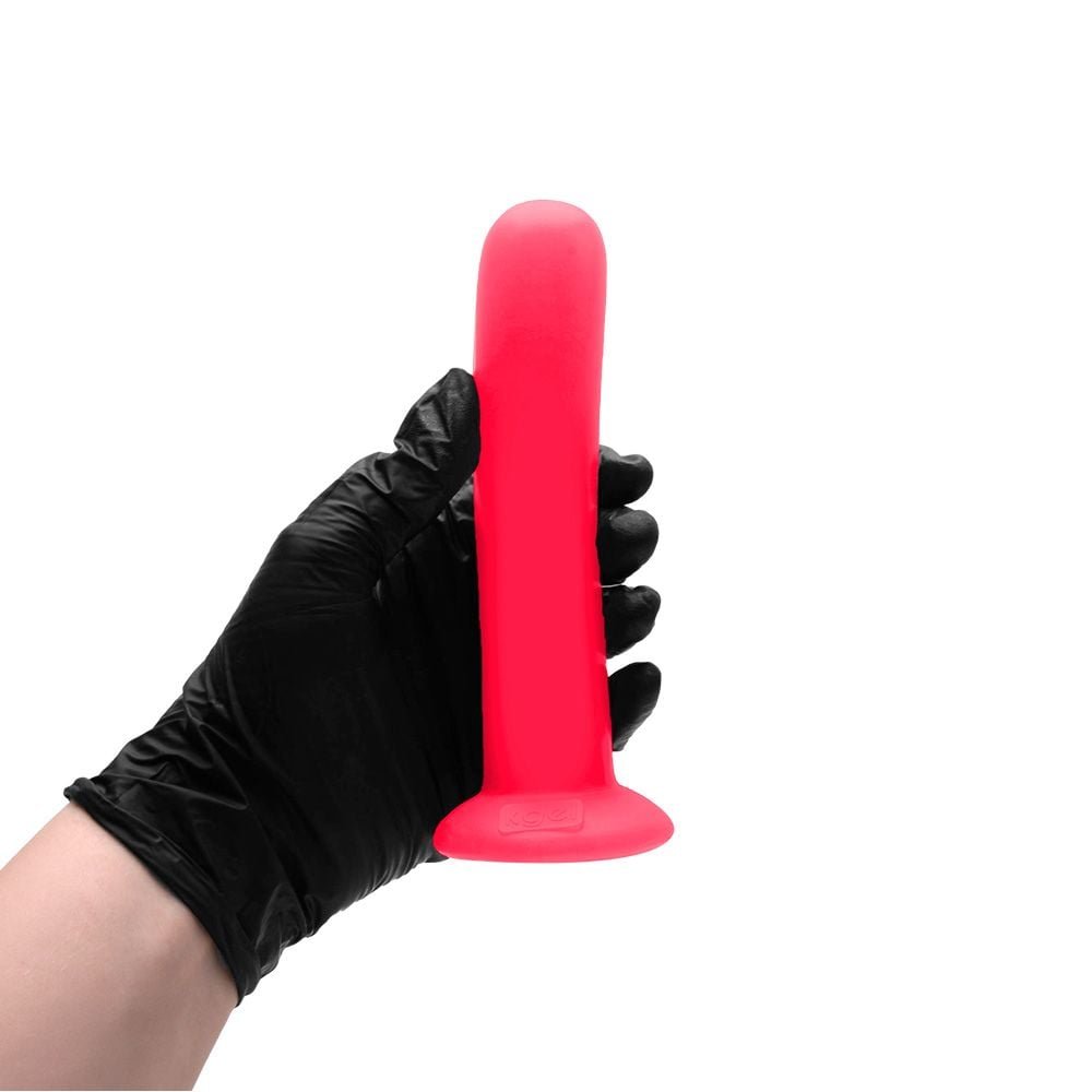 Dildo Ponto G Borracha Colors 17 X 4cm Kgel