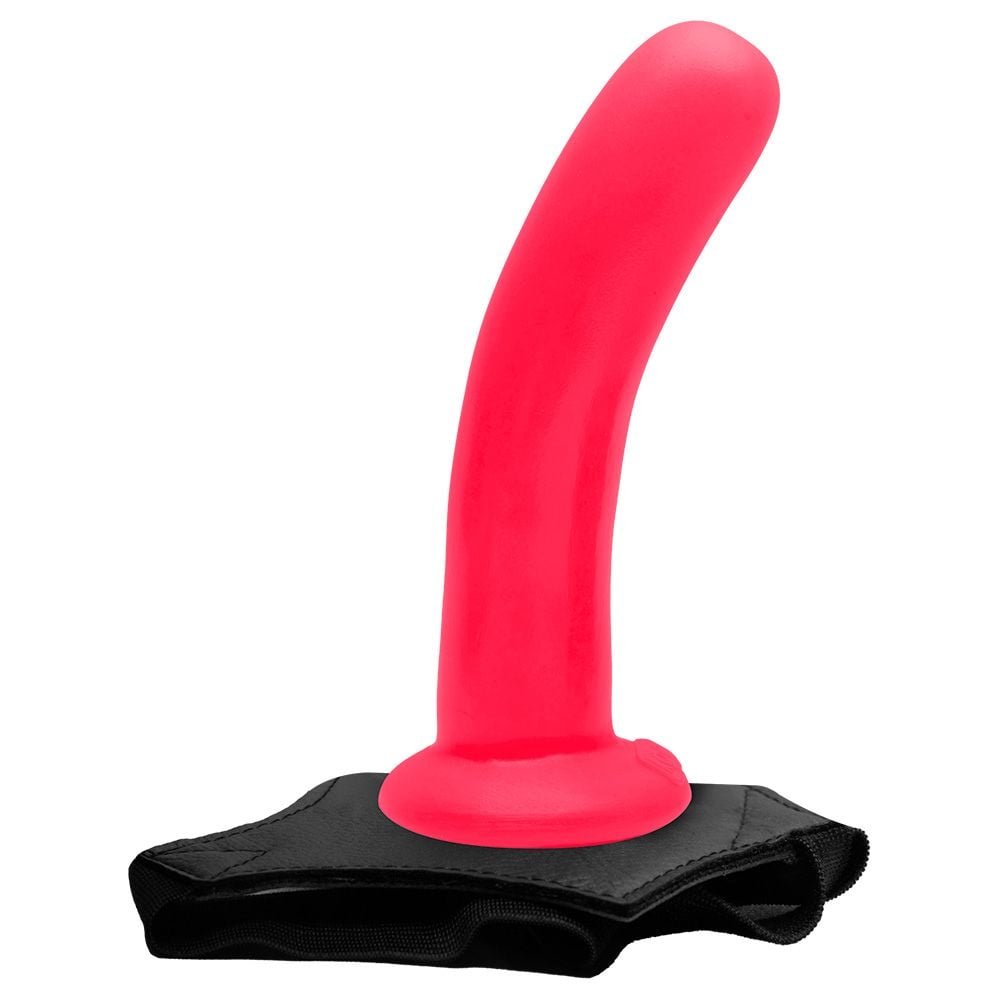 Dildo Ponto G Colors 16 X 4cm Com Cinta Kgel