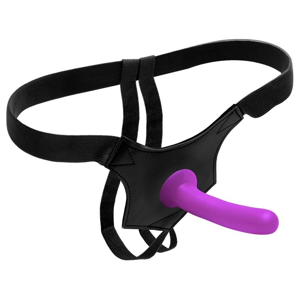 Dildo Ponto G Colors 16 X 4cm Com Cinta Kgel