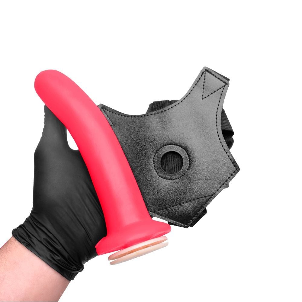 Dildo Ponto G Colors 17 X 4cm Com Cinta Kgel
