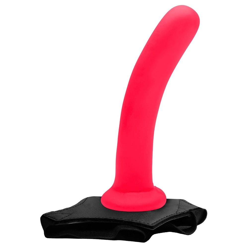 Dildo Ponto G Colors 17 X 4cm Com Cinta Kgel