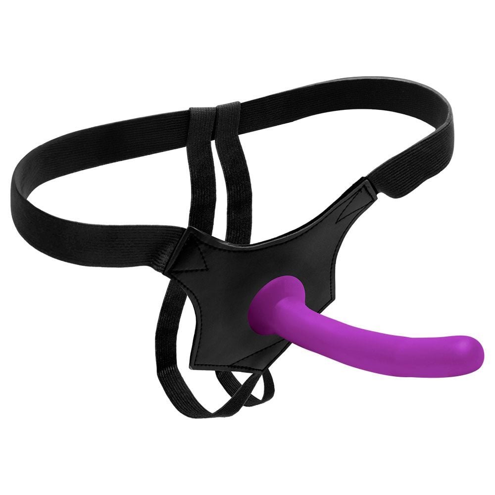 Dildo Ponto G Colors 17 X 4cm Com Cinta Kgel