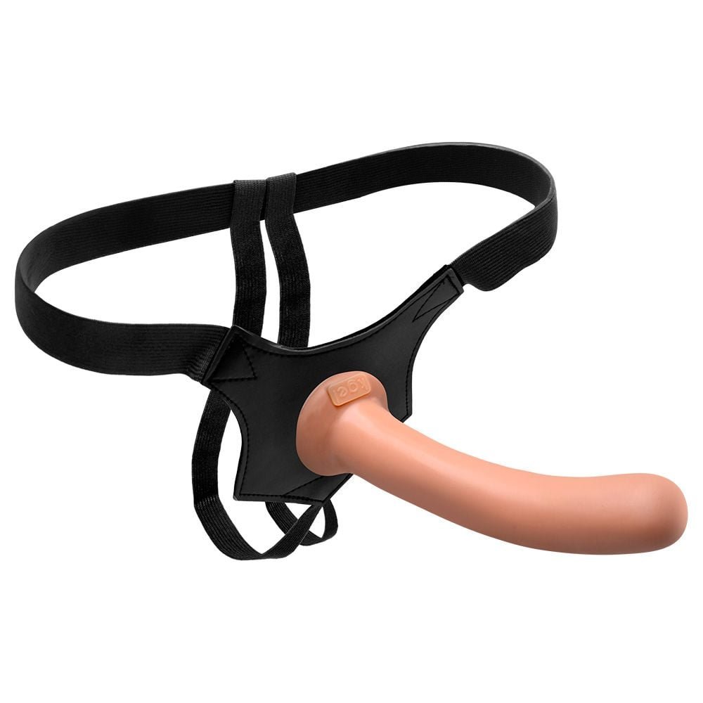 Dildo Ponto G Maciço 17 X 4cm Com Cinta Kgel