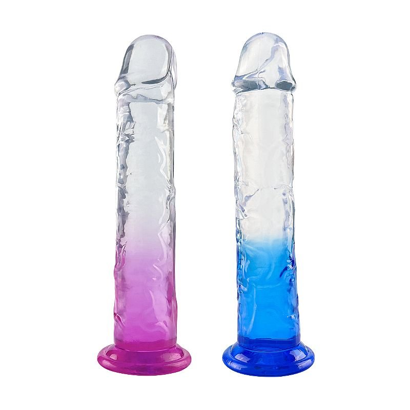 Dildo Realístico - 19,5 x 3,8 - Azul
