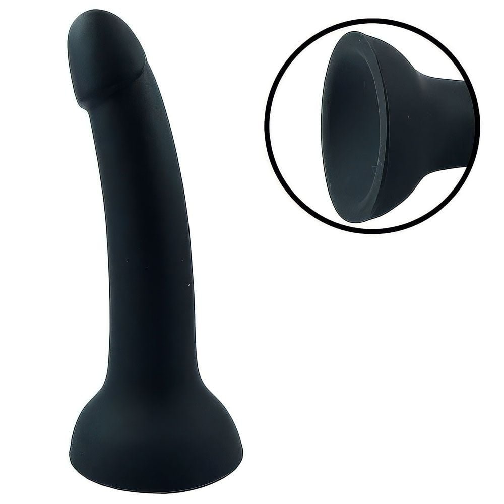Dildo Silicone Aveludado Com Ventosa 16cm Sexy Import