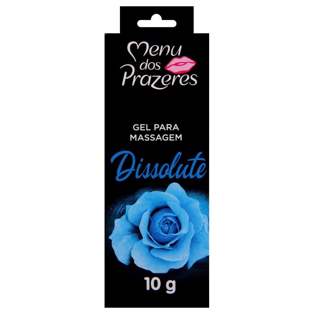 Dissolute Gel Anal Lubrificante 10g Menu Dos Prazeres