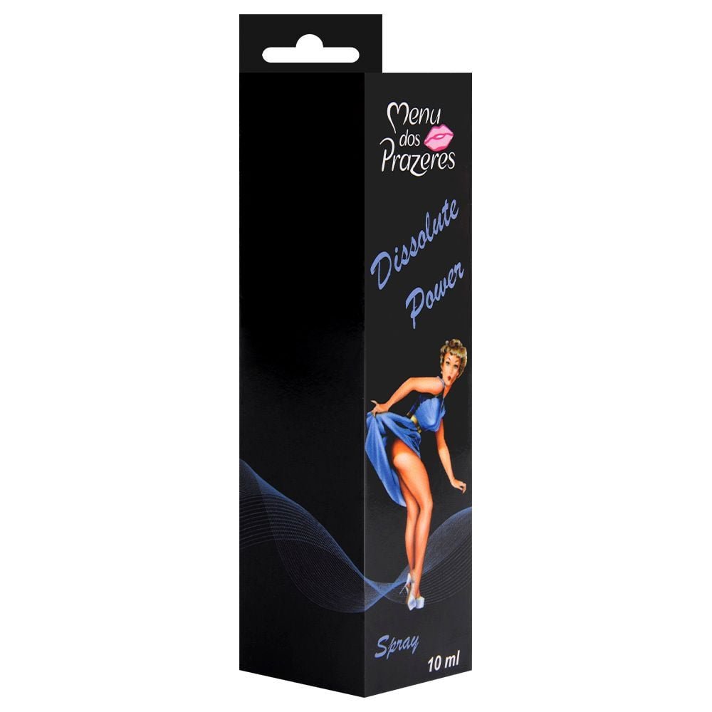 Dissolute Power Spray Anal 10ml Menu Dos Prazeres