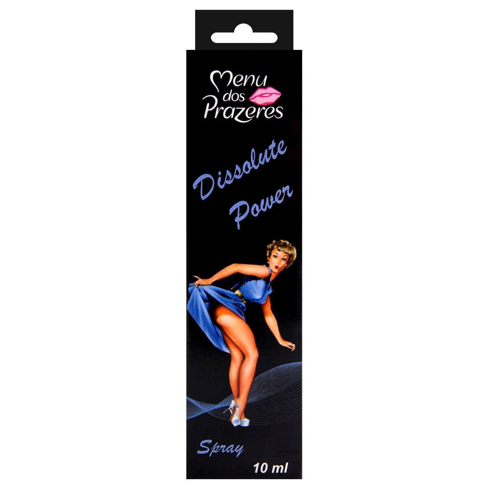 Dissolute Power Spray Anal 10ml Menu Dos Prazeres