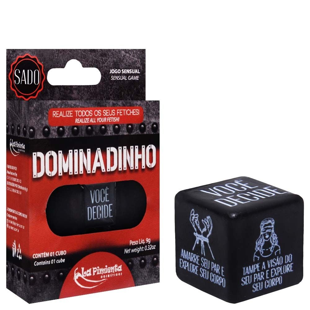 Dominadinho Jogo Sensual 01 Cubo La Pimienta