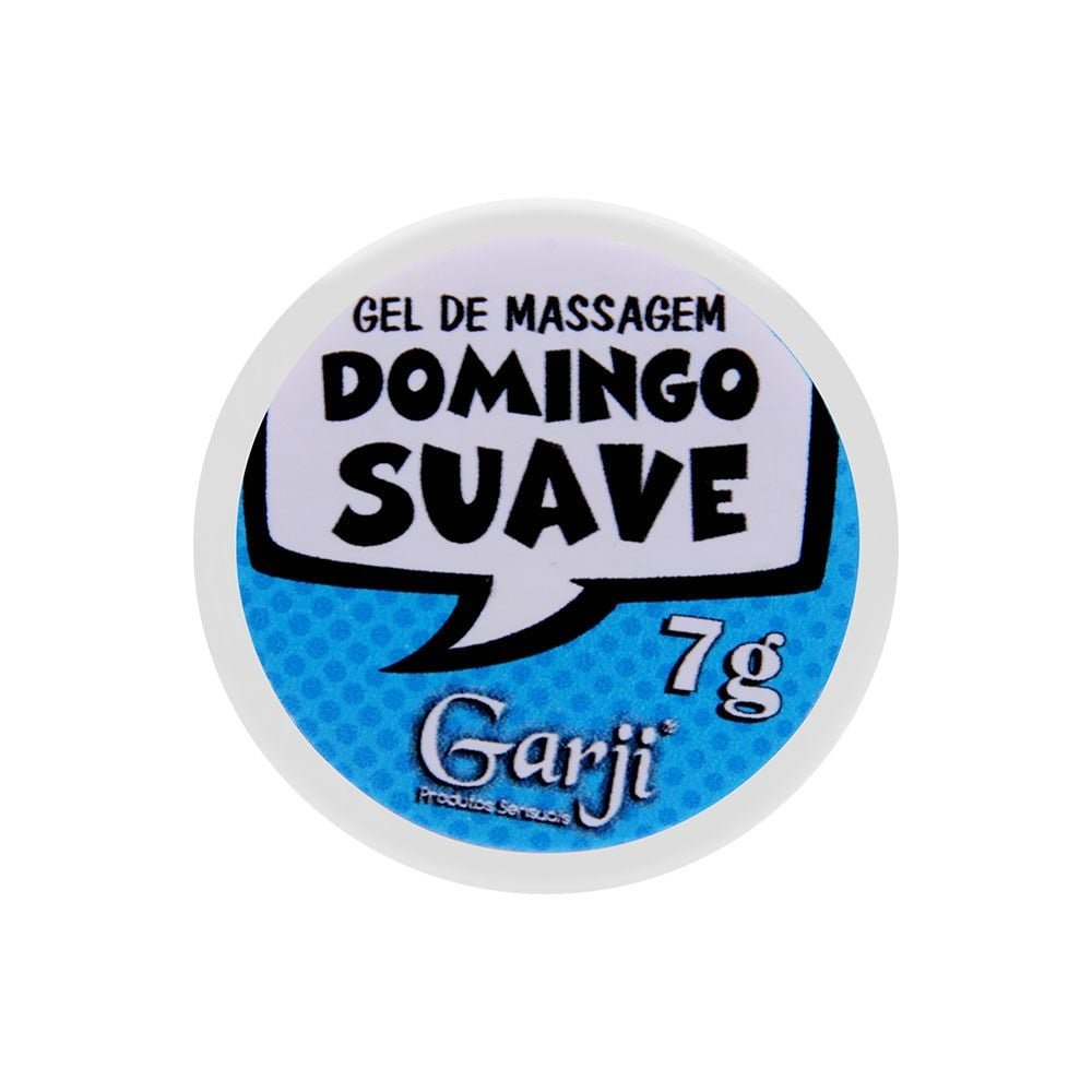 Domingo Suave Gel Lubrificante Menta 7g Garji