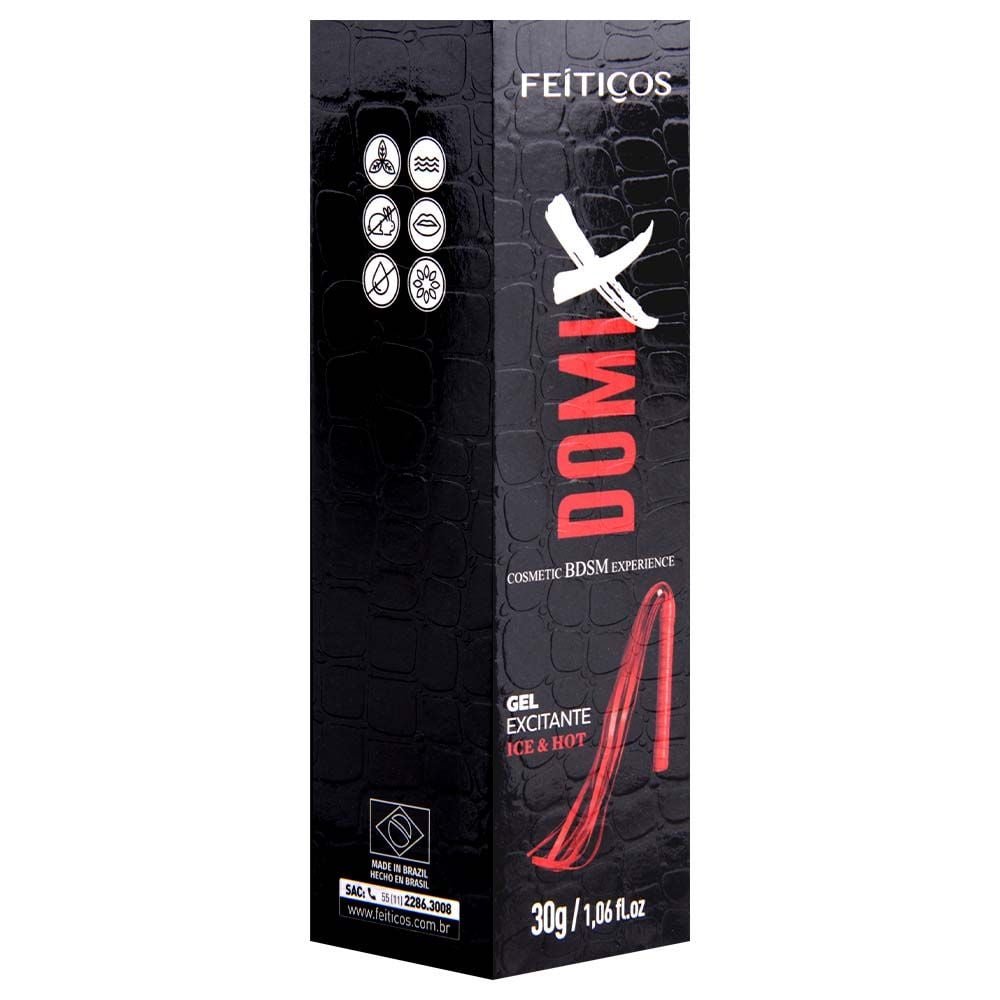 Domix Gel De Adestramento Ice & Hot 30g Feitiços