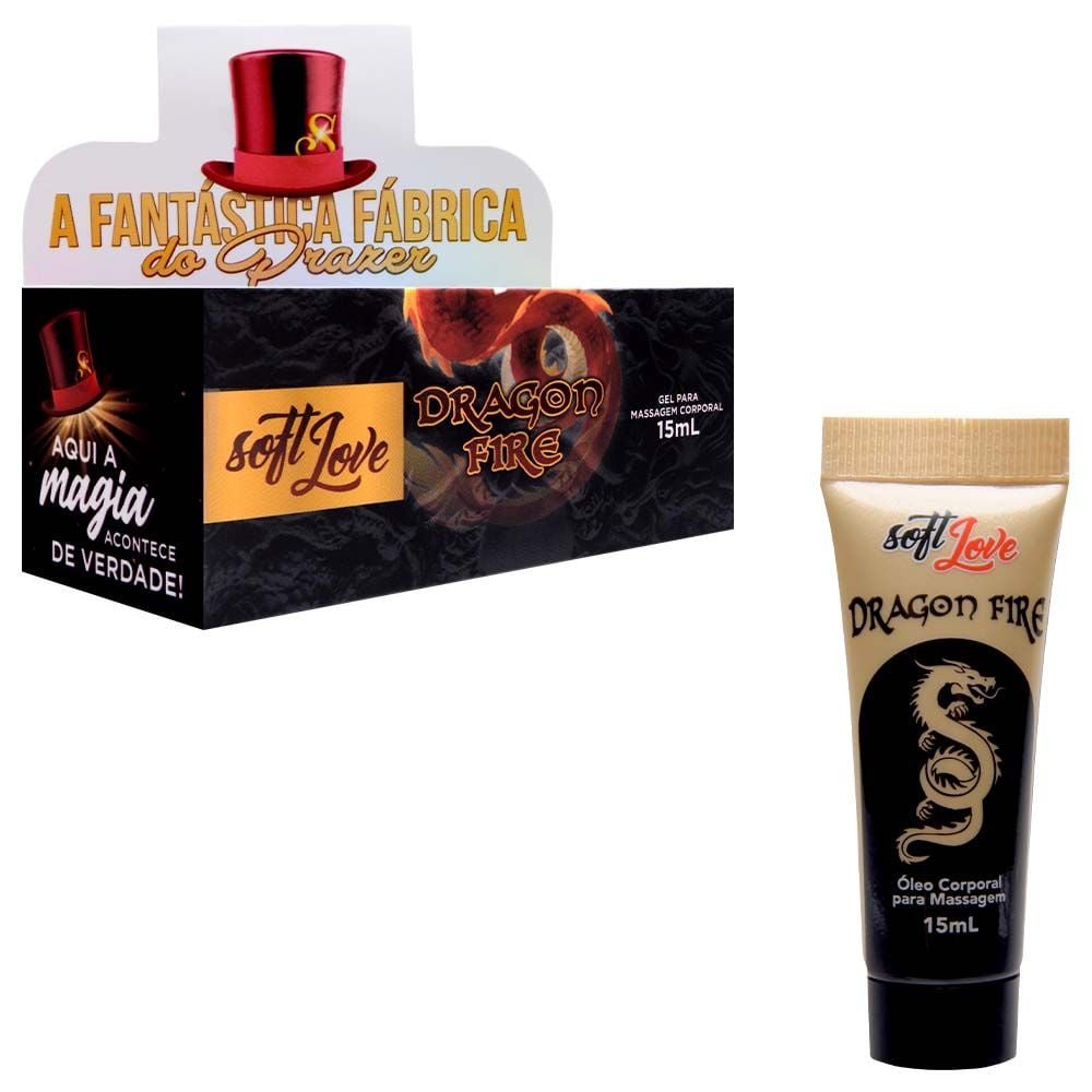 Dragon Fire Gel Calor Ardente 15ml Soft Love