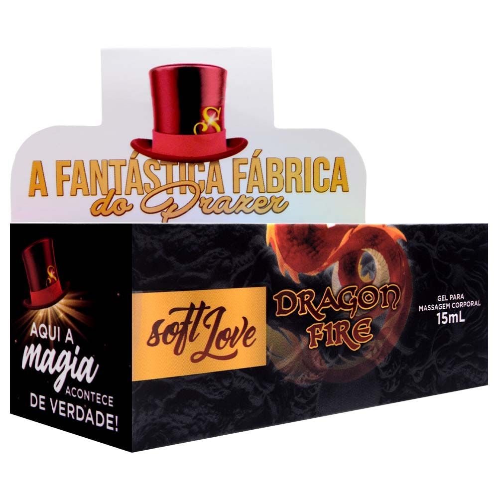 Dragon Fire Gel Calor Ardente 15ml Soft Love