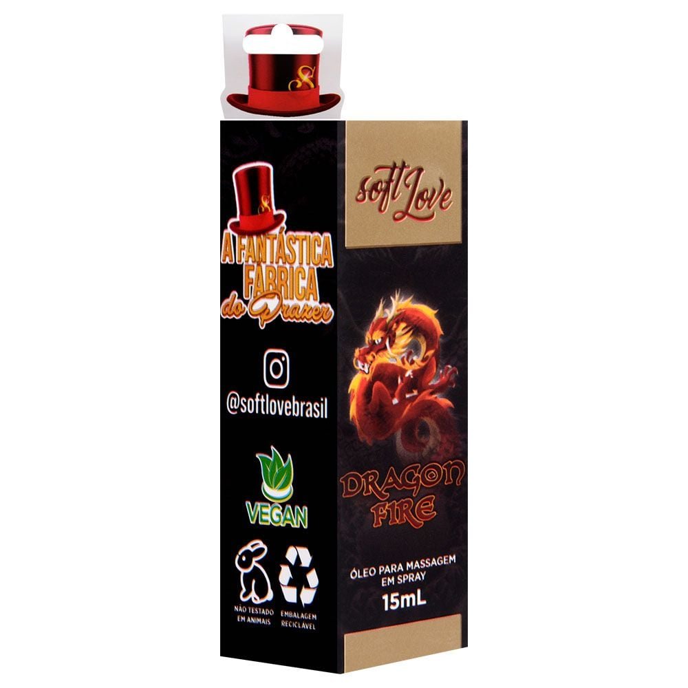 Dragon Fire Jatos Excitante Unissex 15ml Soft Love