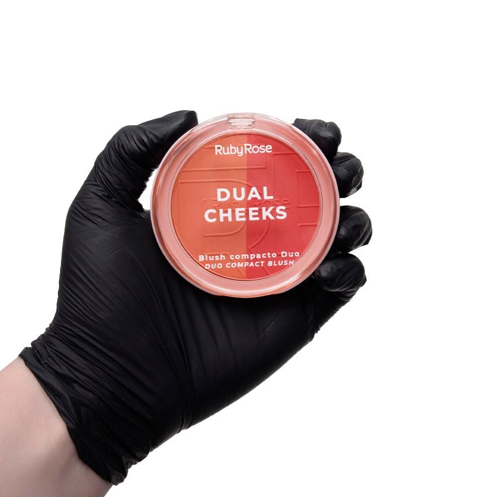 Dual Cheeks Blush Compacto 8,1g Ruby Rose