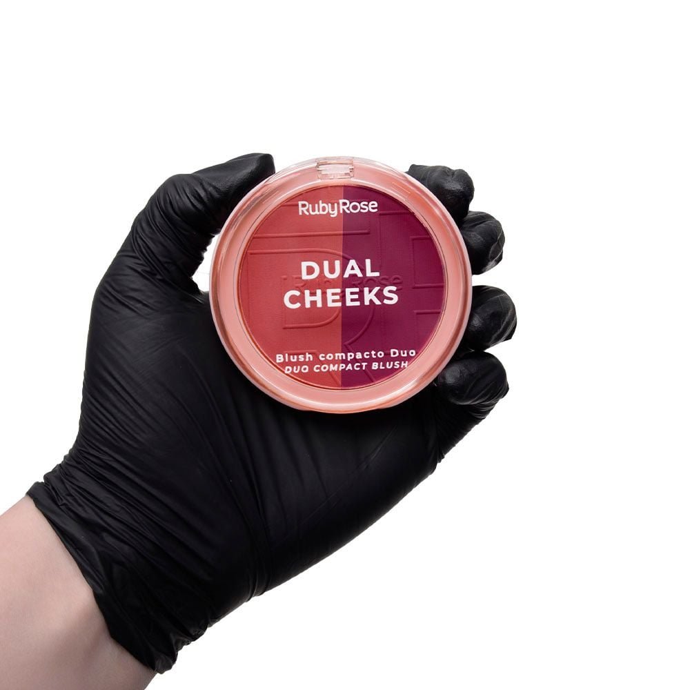 Dual Cheeks Blush Compacto 8,1g Ruby Rose