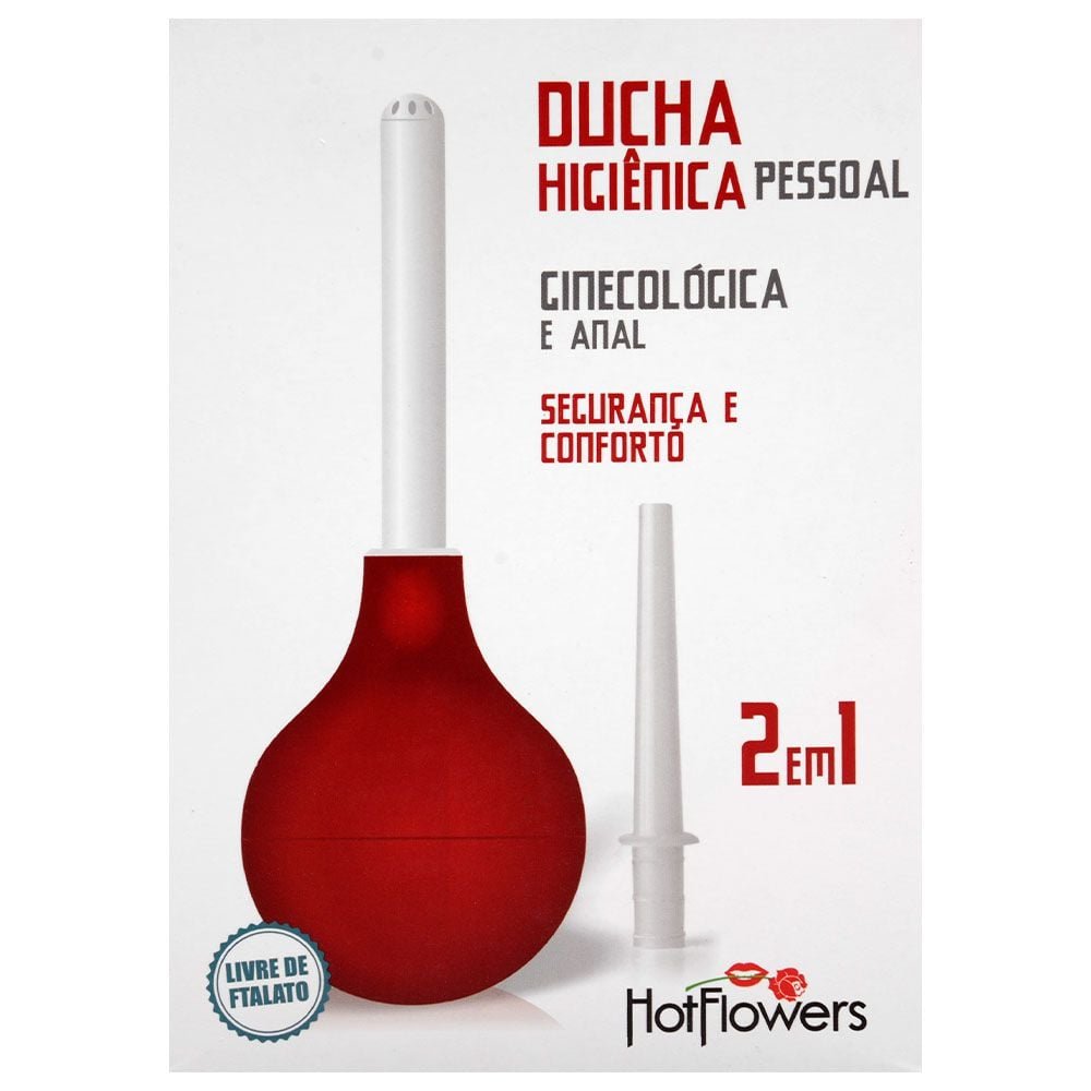 Ducha Higiênica Pessoal 2 Em 1 Hot Flowers