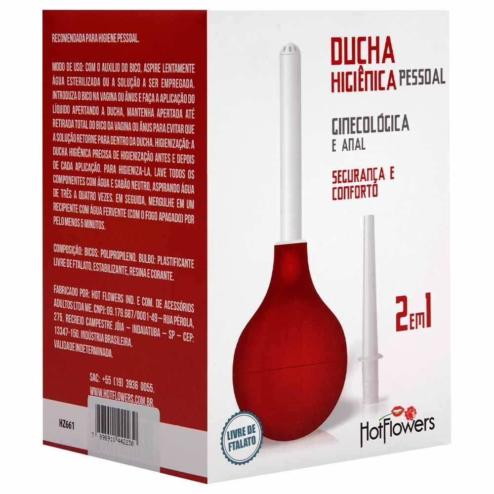 Ducha Higiênica Pessoal 2 Em 1 Hot Flowers