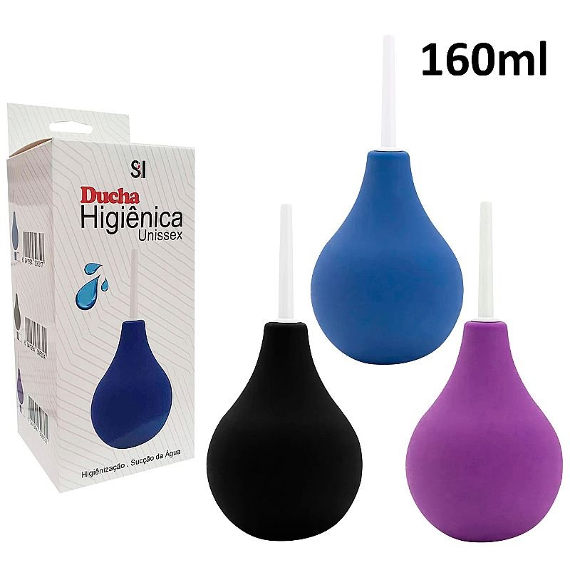 Ducha Higiênica Unissex com 1 Aplicador - 160ml - Azul
