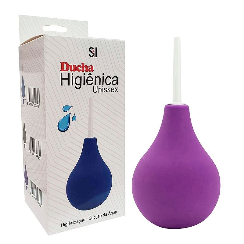 Ducha Higiênica Unissex com 1 Aplicador - 160ml - Roxo