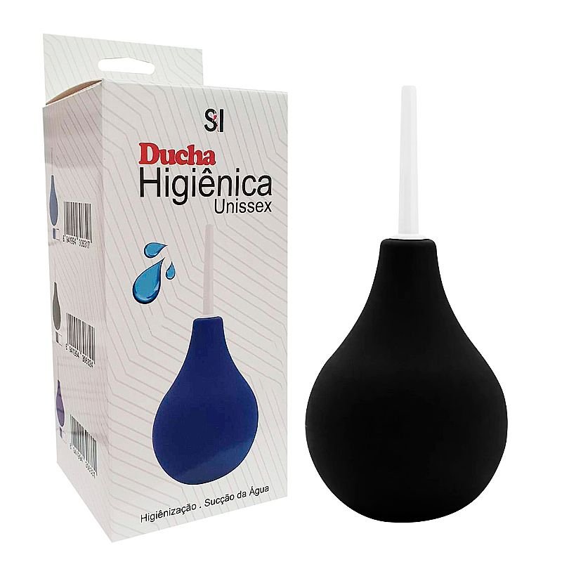Ducha Higiênica Unissex com 1 Aplicador - 89ml - Preto
