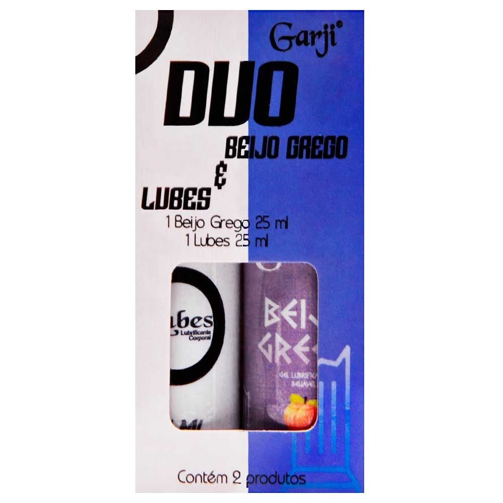 Duo Lubes & Beijo Grego Funcional Dupla Sensação Garji