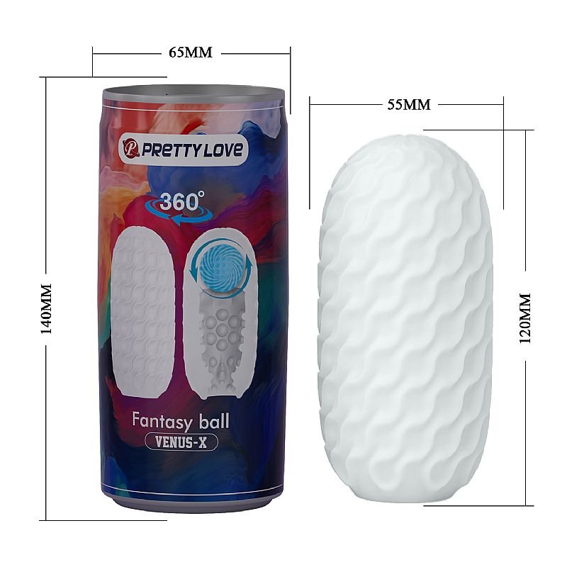 Egg com Formato Lata - Fantasy - Ball - Pretty Love