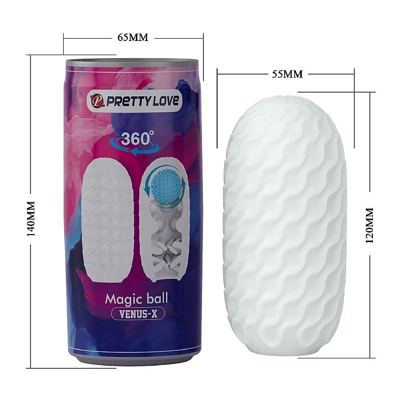 Egg com Formato Lata - Magic Ball - Pretty Love