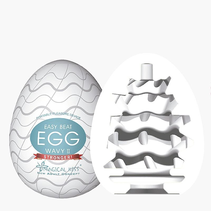 EGG Magical Kiss - Beat p - Masturbador Masculino - Kit com 6 Unidades - Magical Kiss