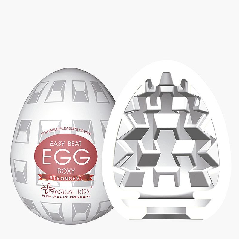 EGG Magical Kiss - Beat p - Masturbador Masculino - Kit com 6 Unidades - Magical Kiss