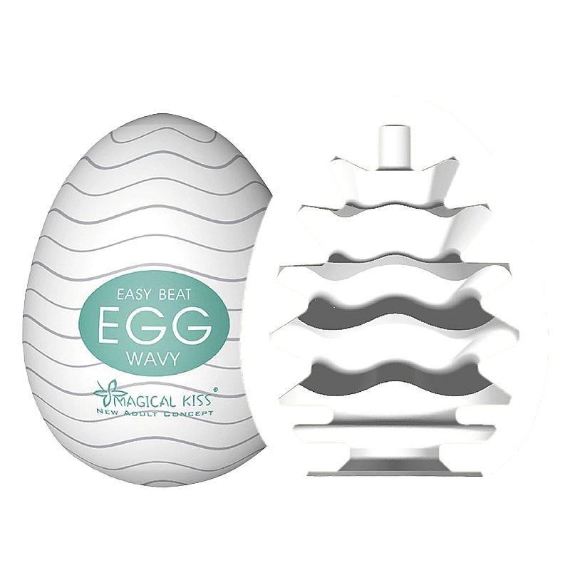 EGG Magical Kiss - Masturbador Masculino - Kit com 6 Unidades - Magical Kiss