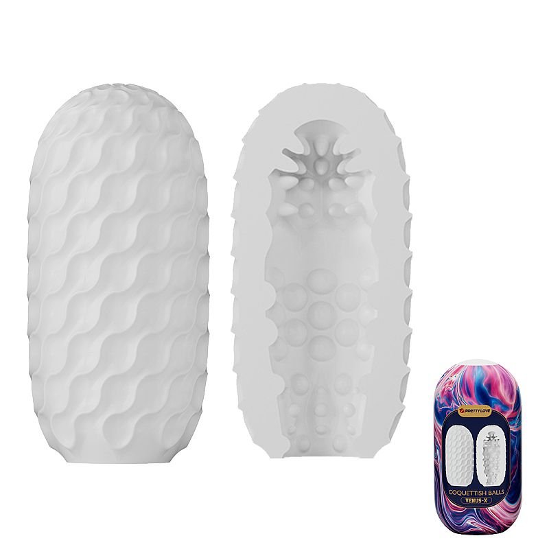 Egg Masturbador em Silicone - 1 Kit com 15 - Pretty Love