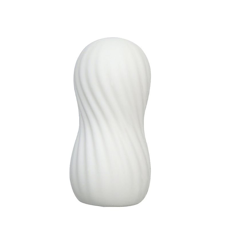 Egg Masturbador Vazado - 8.4 x 4.2 - Branco