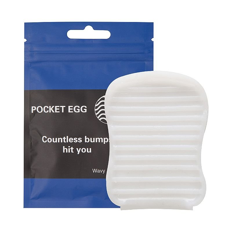EGG Pocket Ondas - Texturizado - Azul