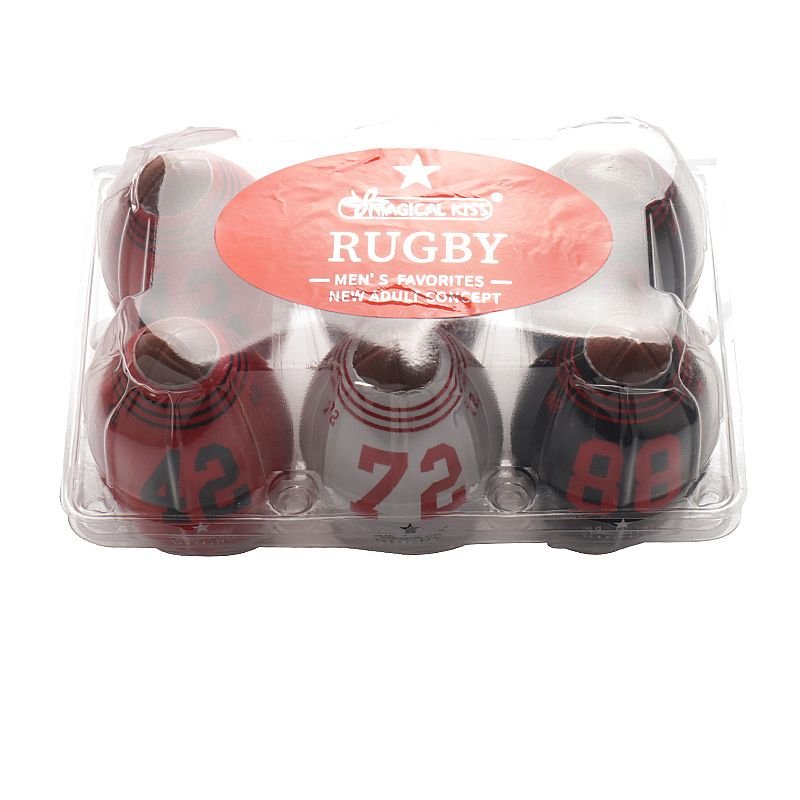 EGG Rugby - Masturbador Masculino - kit com 6 Unidades - Magical Kiss