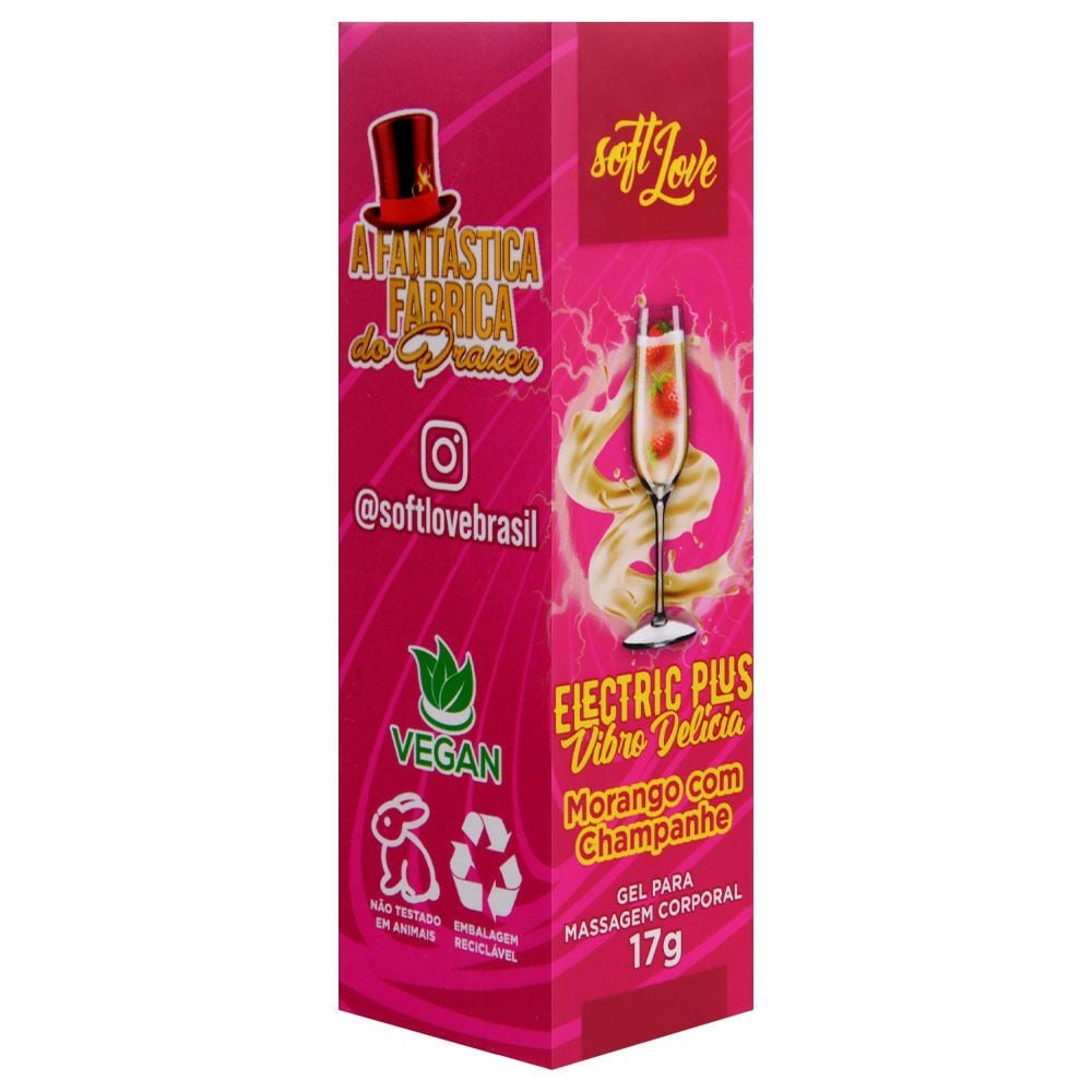 Eletric Plus Gel Vibrador Aromático 17g Soft Love