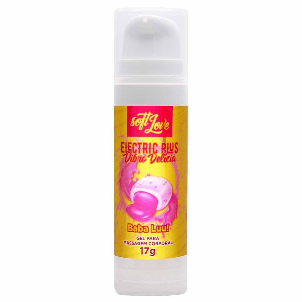 Eletric Plus Gel Vibrador Aromático 17g Soft Love