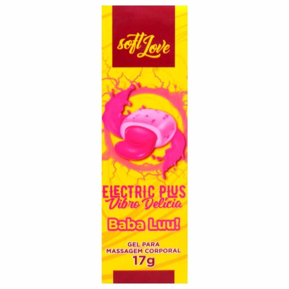Eletric Plus Gel Vibrador Aromático 17g Soft Love