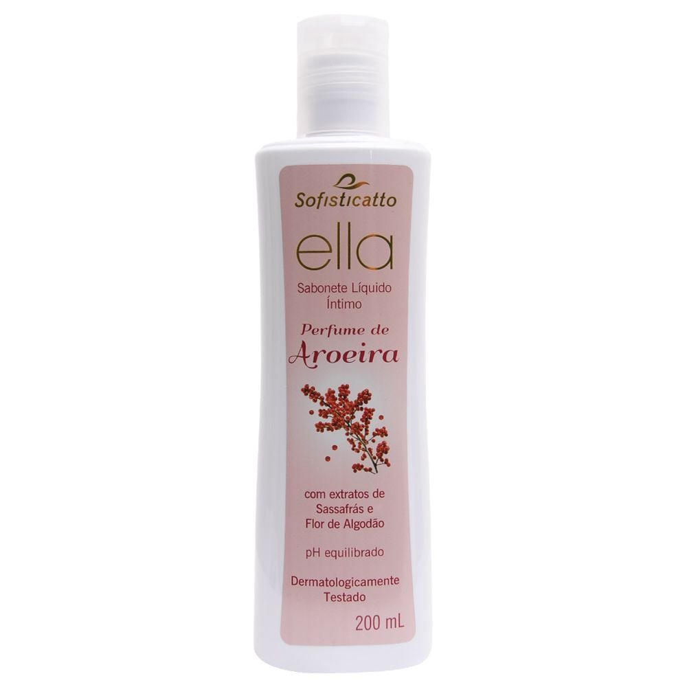 Ella Sabonete íntimo Líquido Aromático 200ml Sofisticatto