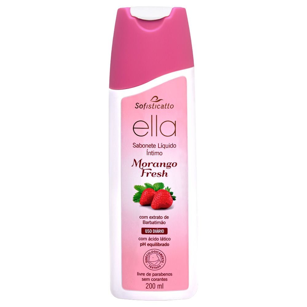 Ella Sabonete íntimo Líquido Aromático 200ml Sofisticatto
