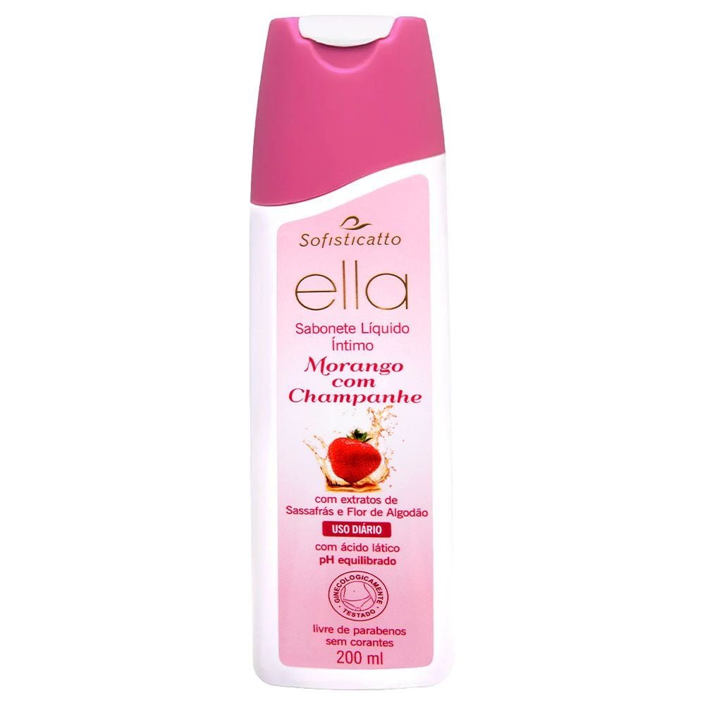 Ella Sabonete íntimo Líquido Aromático 200ml Sofisticatto