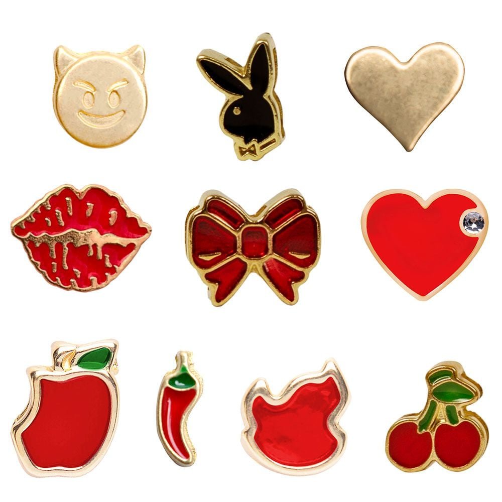 Emoji Metal Dourado Calcinha Personalizável Tallyta
