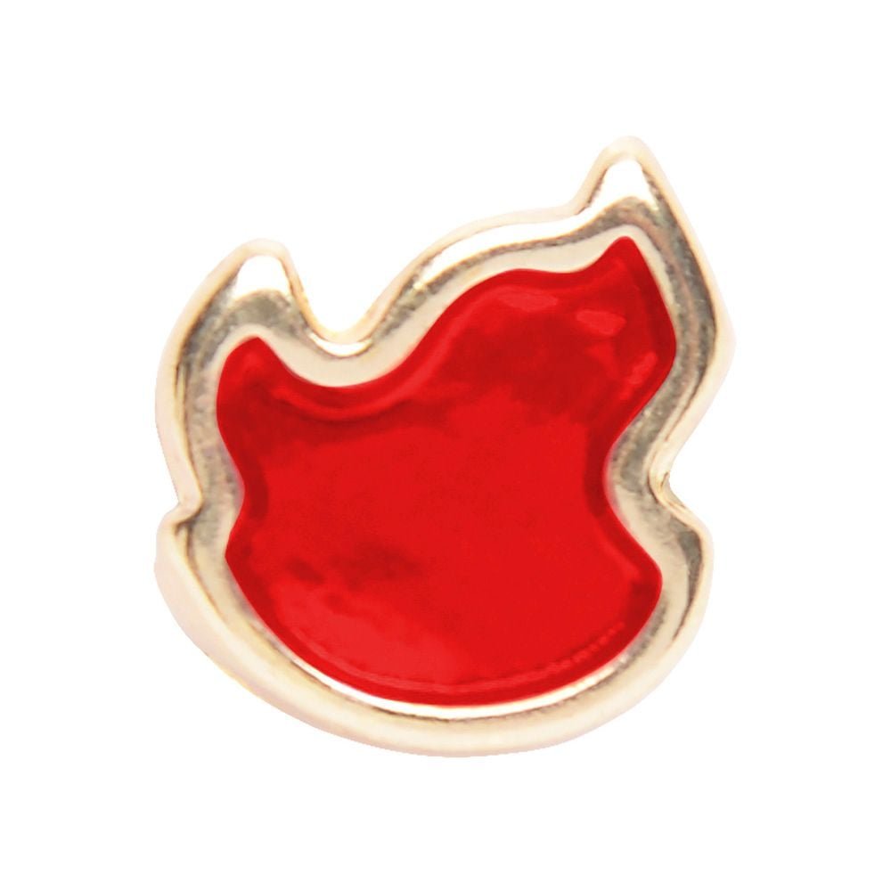Emoji Metal Dourado Calcinha Personalizável Tallyta
