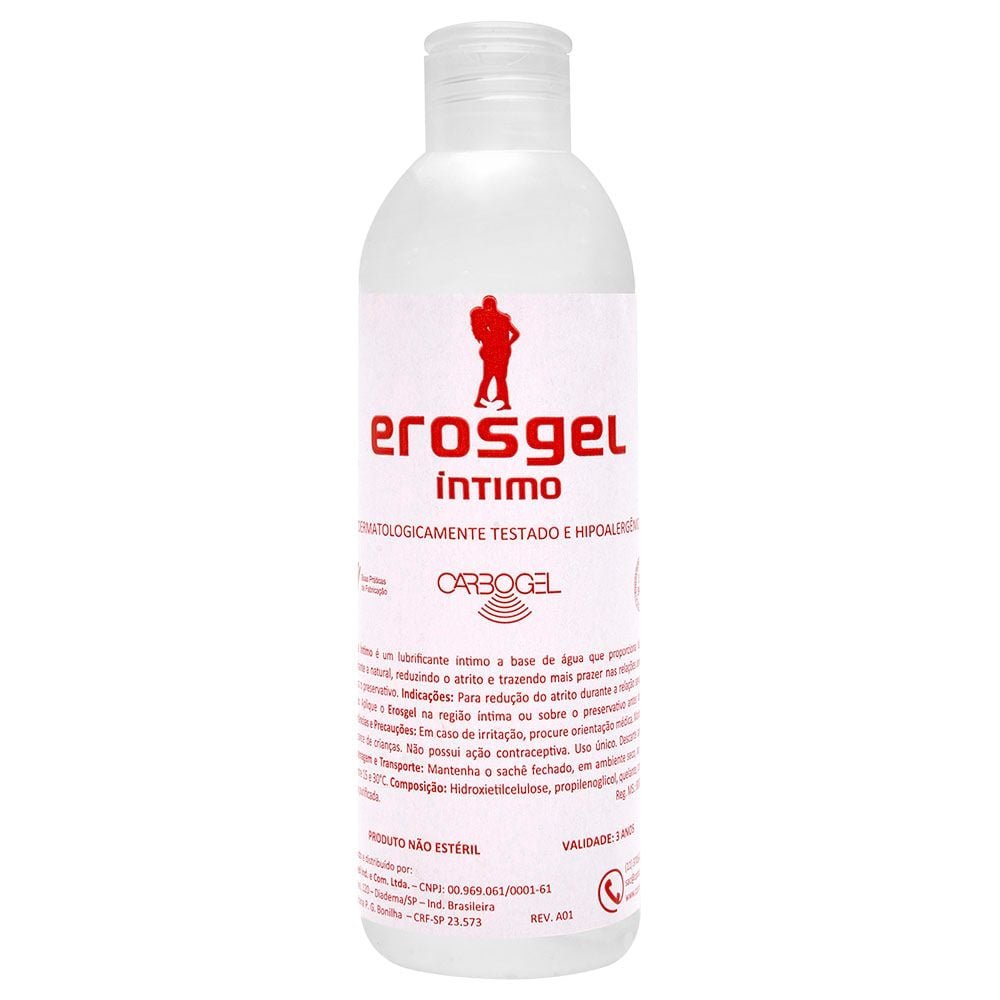 Erosgel Lubrificante íntimo 250g Carbogel