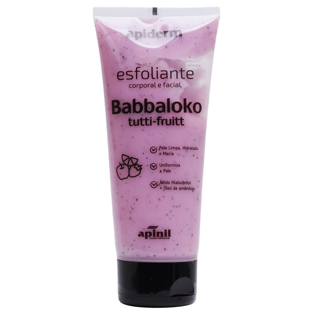 Esfoliante Corporal Facial Fragrância Frutal 190g Apinil