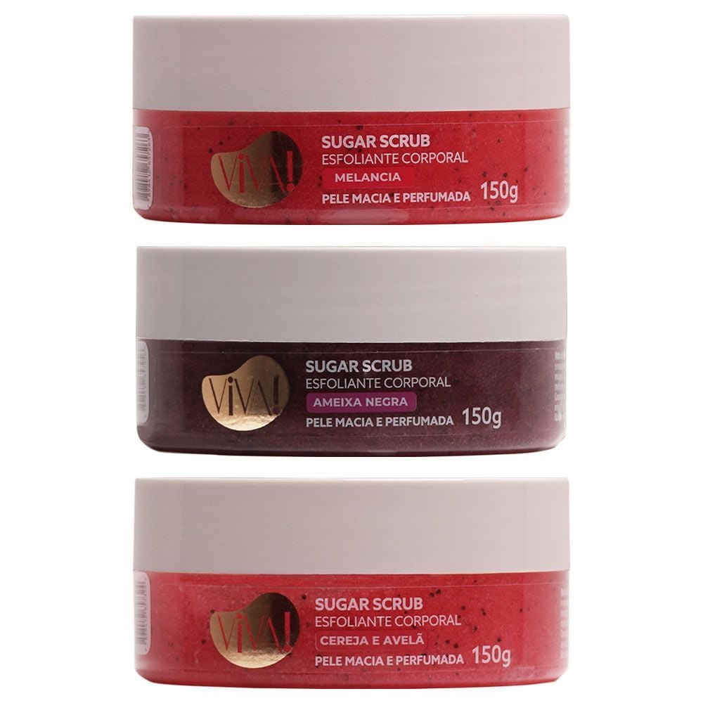 Esfoliante Corporal Viva Sugar Scrub 150g Sofisticatto
