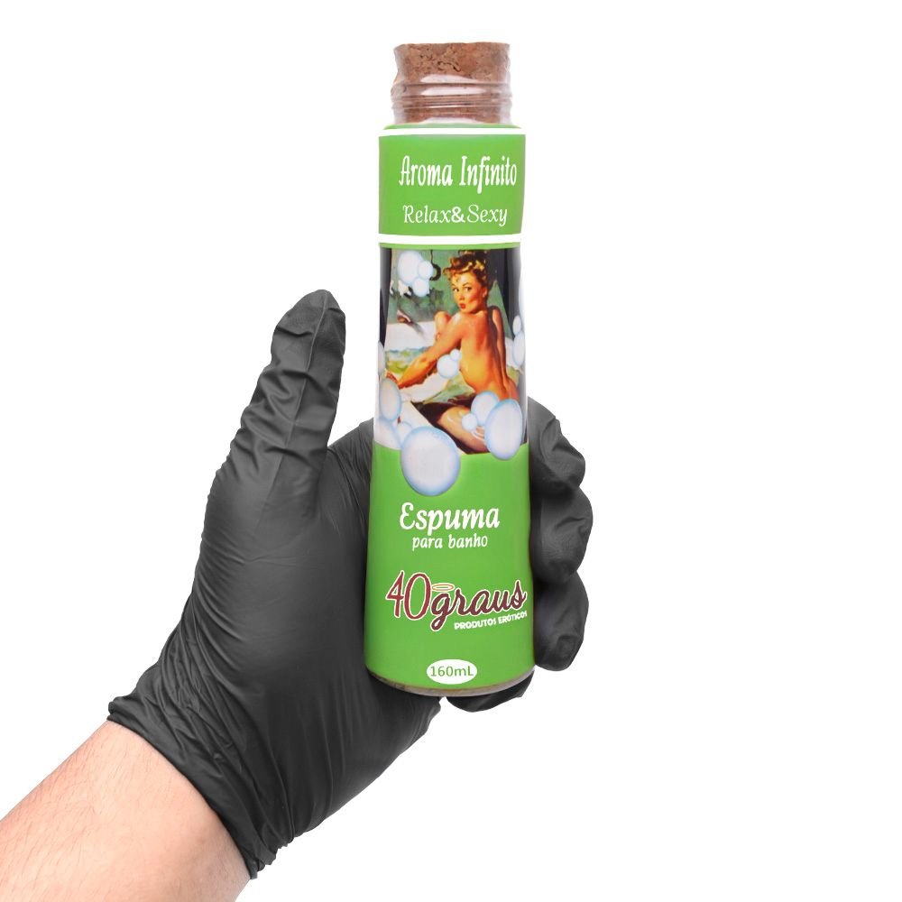 Espuma De Banho Aromática 160ml 40graus