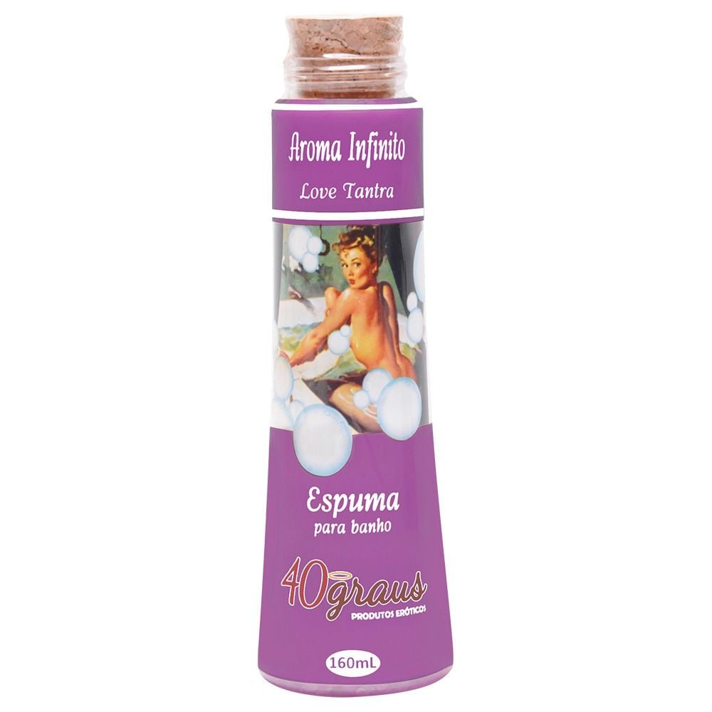 Espuma De Banho Aromática 160ml 40graus